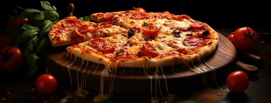 Вкусная пицца